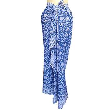 Rastogi Handicrafts 100% Cotton Sarong - Versatile Beach Wear