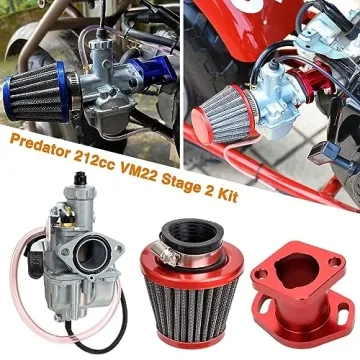 FVRITO VM22 Carburetor for Predator 212cc Mini Bike Performance Upgrade