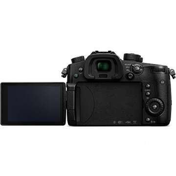 Panasonic LUMIX GH5 4K Digital Camera 20.3 Megapixel Mirrorless Camera Body DC-GH5 Including Triple Battery Deco Gear Case Photo Video LED 64GB Memory Card Editing Software Power Bundle