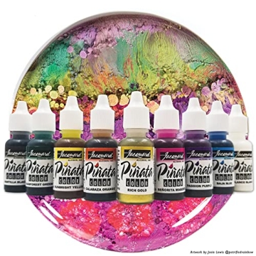 Jacquard Piñata Alcohol Ink Set Exciter Pack Vibrant Colors