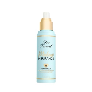 Too Faced Makeup Insurance Setting Spray | Hydrating, Long Lasting, Vegan + Cruelty Free, 3.99 Fl Oz