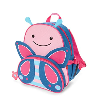 Skip Hop Toddler Backpack - Butterfly Zoo Design for Ages 3-4