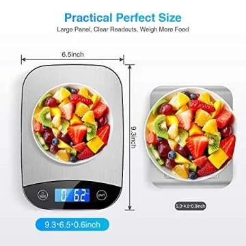 Nicewell Digital Kitchen Scale with High Precision Up to 22lb