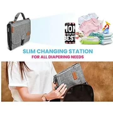 Portable Changing Pad with Shoulder Strap