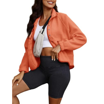 ReachMe Women's Sherpa Jacket - Casual & Cozy