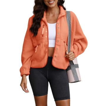 ReachMe Women's Sherpa Jacket - Casual & Cozy