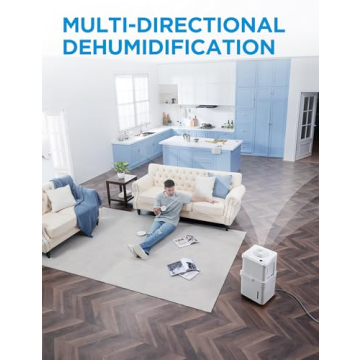 Midea Cube 20 Pint Dehumidifier  Smart Control & Design