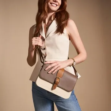 Fossil Zoey Genuine Leather Crossbody Bag for Women