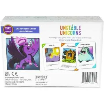 Unstable Unicorns Card Game for Teens & Adults
