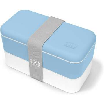 Monbento 2 Tier Leakproof Bento Box for Meals