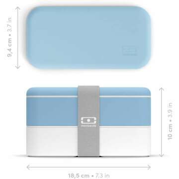 Monbento 2 Tier Leakproof Bento Box for Meals