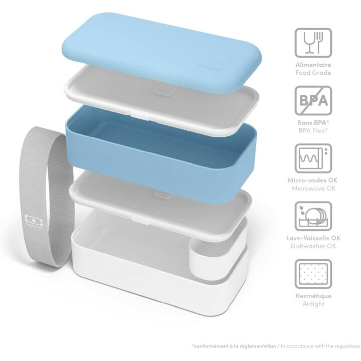 Monbento 2 Tier Leakproof Bento Box for Meals