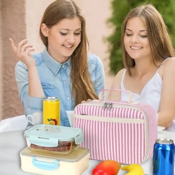 Bluboon Kids Insulated Lunch Bag for School