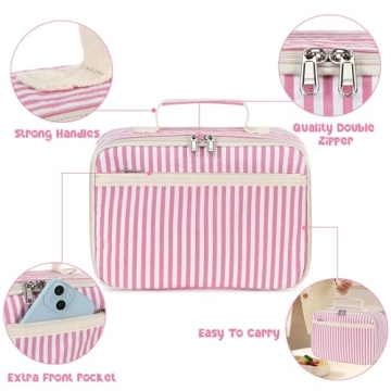 Bluboon Kids Insulated Lunch Bag for School