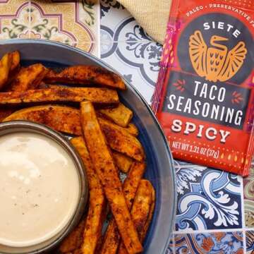 Siete Spicy Taco Seasoning Mix | Gluten Free | Vegan | Paleo | Preservative Free | Whole 30 Approved...