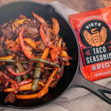Siete Spicy Taco Seasoning | Vegan & Gluten Free | 6 Pack