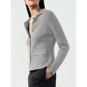 SuperPrity Women’s Lightweight Cardigan Blazer for Fall