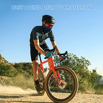 Stylish AZORINA 4 Pack Neck Gaiters for All Seasons