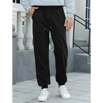 ZAFUL Men's Thermal Fleece Joggers for Comfort and Style