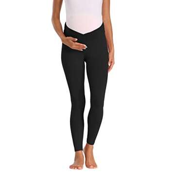 Foucome Women's Maternity Leggings - Soft & Supportive