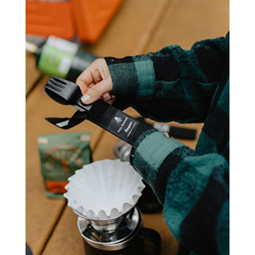 Compact Magnetic Camping Cutlery Set for Travelers