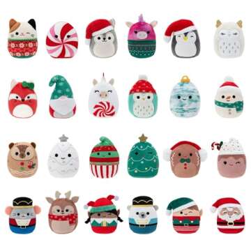 Squishville Holiday Calendar - 24 Exclusive Squishmallows