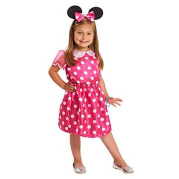 Disney Junior Minnie Mouse Bowdazzling Dress Up Trunk Set, Officially Licensed Kids Toys for Ages 3 Up by Just Play