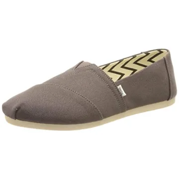 TOMS Women's Alpargata Loafer Flat - Stylish Grey Comfort and Eco-Friendly Fashion