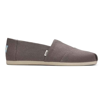 TOMS Women's Alpargata Loafer Flat in Grey - Stylish Comfort