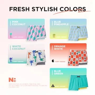 HAPPY NOCNOC Boys Swim Trunks Comfort & Style
