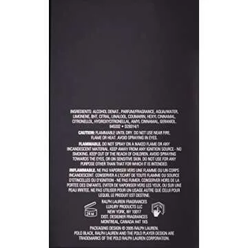 Polo Black by Ralph Lauren for Men - 4.2 Ounce EDT Spray