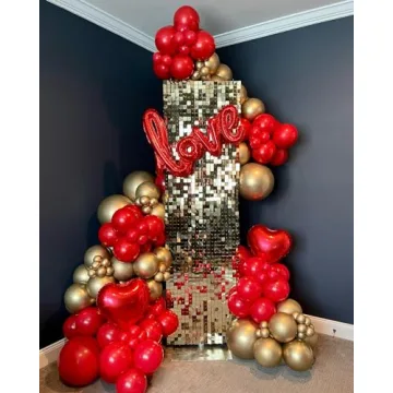 Bezente Premium Red Balloons for Weddings and Parties