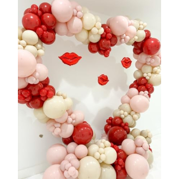 Bezente Premium Red Balloons for Weddings and Parties