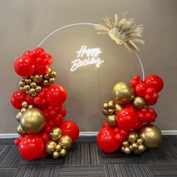 Bezente Premium Red Balloons for Weddings and Parties