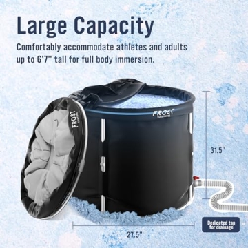 Collapsible Cold Plunge Tub for Ultimate Athlete Recovery