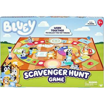 Bluey Scavenger Hunt Game - Adventure Awaits Your Family!
