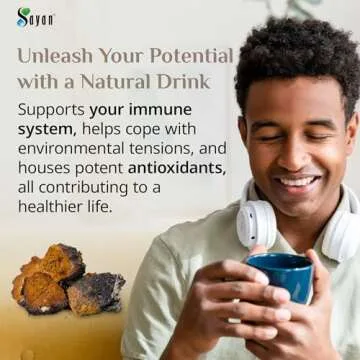 Sayan Siberian Pure Raw Chaga Mushroom Chunks 16 Oz