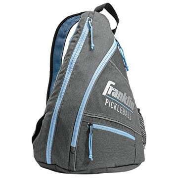 Franklin Sports Pickleball Bags - Pickleball Sling Bag Backpack for Gear + Equipment - Bag for Men W...