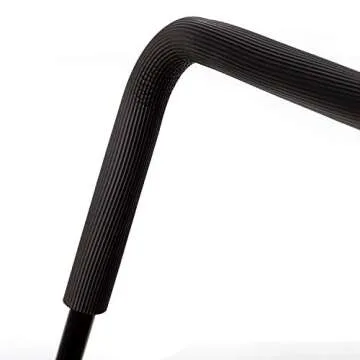 Honey-Can-Do Black Four Wheel Utility Cart, Medium