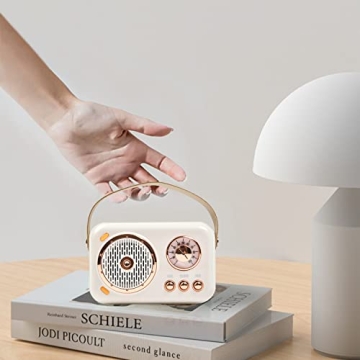 Retro Bluetooth Karaoke Speaker Set Perfect for Kids and Adults