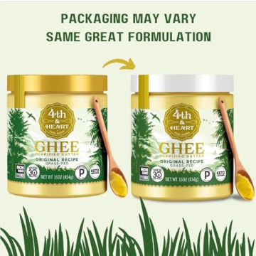Discover 4th & Heart Original Grass-Fed Ghee for Cooking