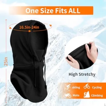 Joyoldelf Ski Mask - Versatile Windproof Balaclava