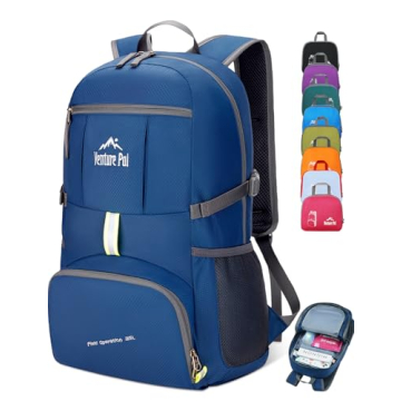 Venture Pal 35L Ultralight Lightweight Packable Foldable Travel Camping Hiking Outdoor Sports Backpa...