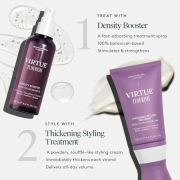 VIRTUE Flourish Thickening Styling Treatment for Fine Hair