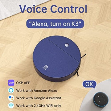 OKP K3 Robot Vacuum Cleaner: Smart Design and Strong Suction
