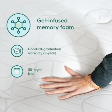 Sleepyhead Twin XL Cooling Gel Infused Mattress Topper