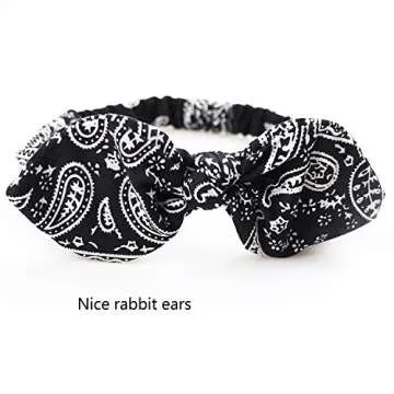 DRESHOW 6 Pack Boho Headbands for Effortless Style