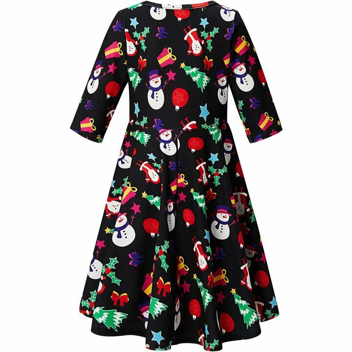 BFUSTYLE Girl Print Dress