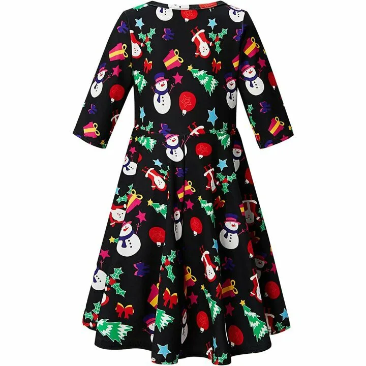 BFUSTYLE Girl Print Dress