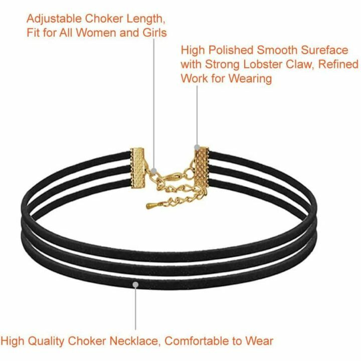 PAXCOO 32 PCS Choker Necklace Set for Women & Girls